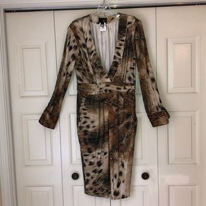 Roberto Cavalli leopard print dress